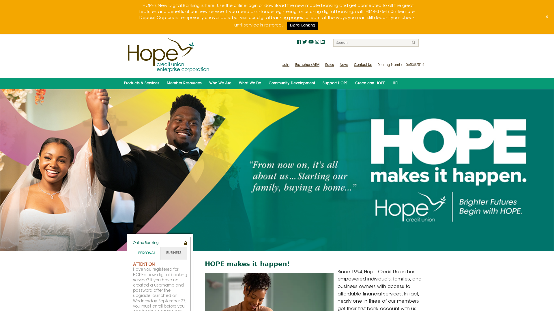 Hope Credit Union